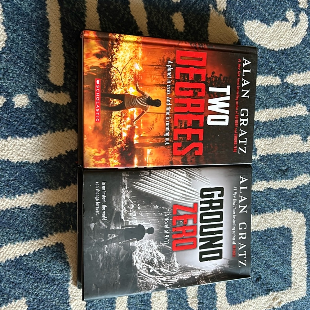 Alan Gratz 9/11 hardcover and two degrees hardcover